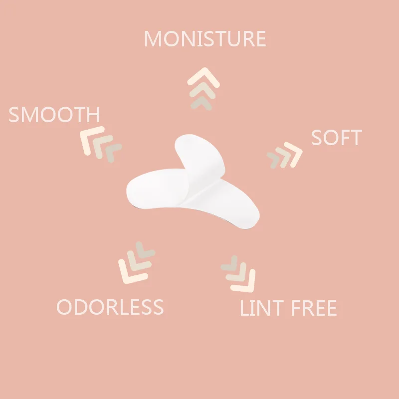 THINKSHOW 20\50\100 pairs/lot Eye Pads False Eyelashes Tool Hydrogel Eye Patches Face Mask Eyelashes Extension Tool False Lashes