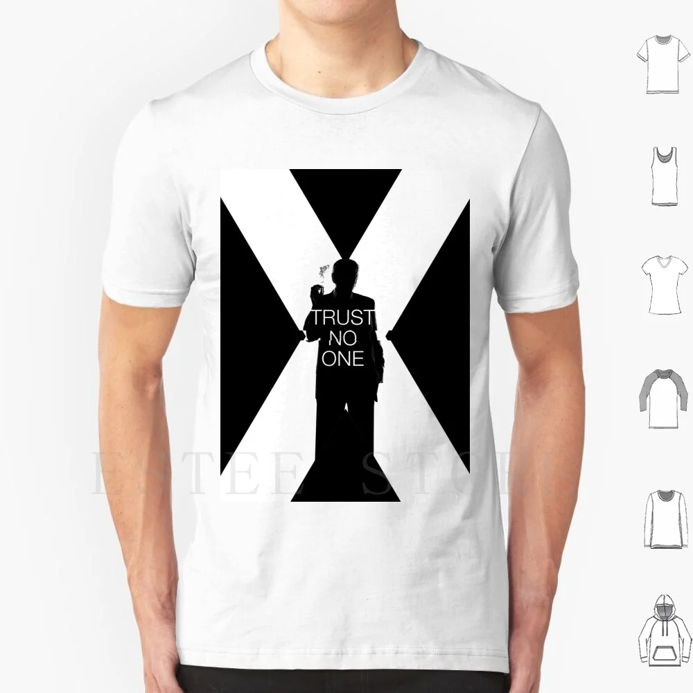 ? ? ? Trust No One X Files ? ? ? T Shirt Men Cotton 6xl Trust No One Trustno1 X Files The X Files Txf Xf Mulder Scully