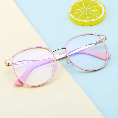 Imagen 2 del producto Hotony, gafas con bloqueo de luz azul a la moda para mujer UV400, nuevas gafas graduadas con estilo para mujer, gafas de marca de diseñador