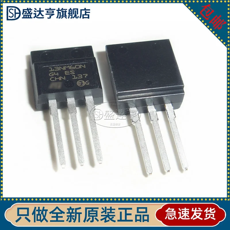 10Pcs/Lot STFI13NM60N 13NM60N 13A 600V TO262 High-Power Dip MOSFET Triode New Original In Stock