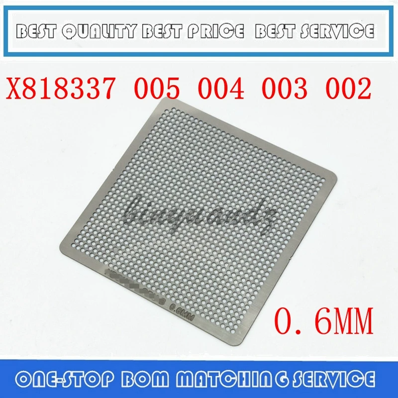 2 قطعة 5 قطعة استنسل قالب جديد X818337 X818337-002 X818337-003 X818337-004 X818337-005