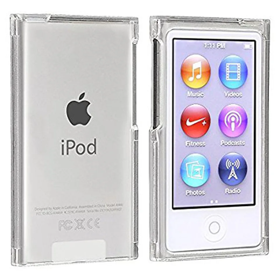 Clear Transparent Hard Front and Back Plastic Shell Cover Case For