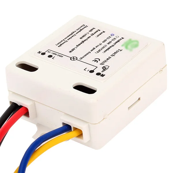 220V 200W XD-609 LED Lamp On/Off Touch Switch Sensor