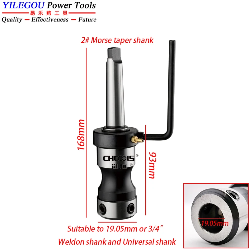 Morse Taper Arbor MT2, MT3 For 3/4\