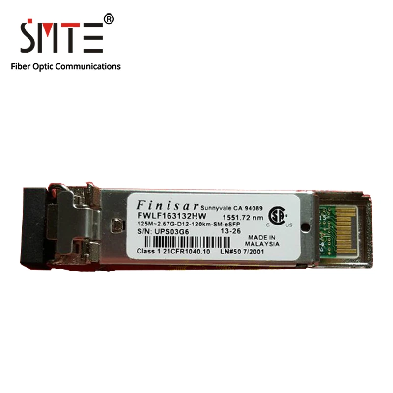 Finisar FWLF163132HW 1551.72NM 125M-2.67G-D13-120KM-SM-ESFP DWDM Fiber Optical Module