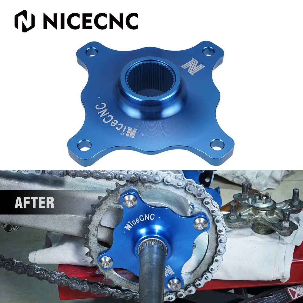 

NICECNC ATV Sprocket Wheel Hub Cover Guard Protector For Yamaha Raptor 700 700R 2006-2023 2019 2018 YFM700 YFM700R YFM Aluminum