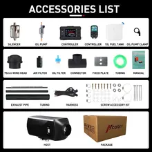 Diesel Air Heater 12V 5-8KW #5