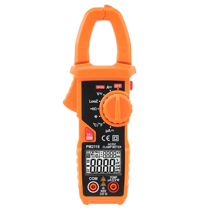 

Портативный мультиметр PEAKMETER PM2118, измеритель переменного/постоянного тока, напряжения, температуры, емкости