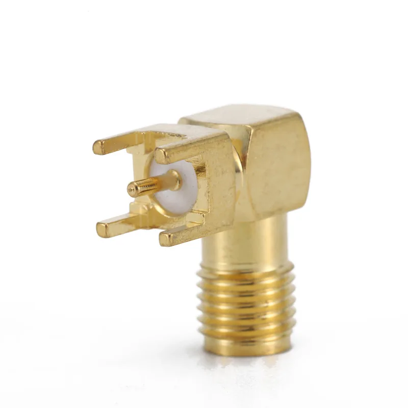 SMA RF antenna base connector, offset pin, positive pin, elbow pin, RF outer screw, inner hole pin SMA-KWE/KHD connect