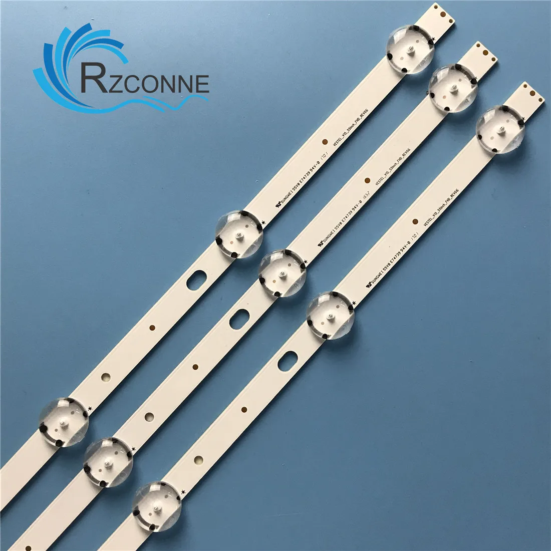 LED バックライトストリップ 6 ランプ P55FS0756A V15_55INCH_FHD_REV06 55HB6T72U 55AO3TSB LUX 0155002   ラックス 0155003   VES550UNDL-2D-N11