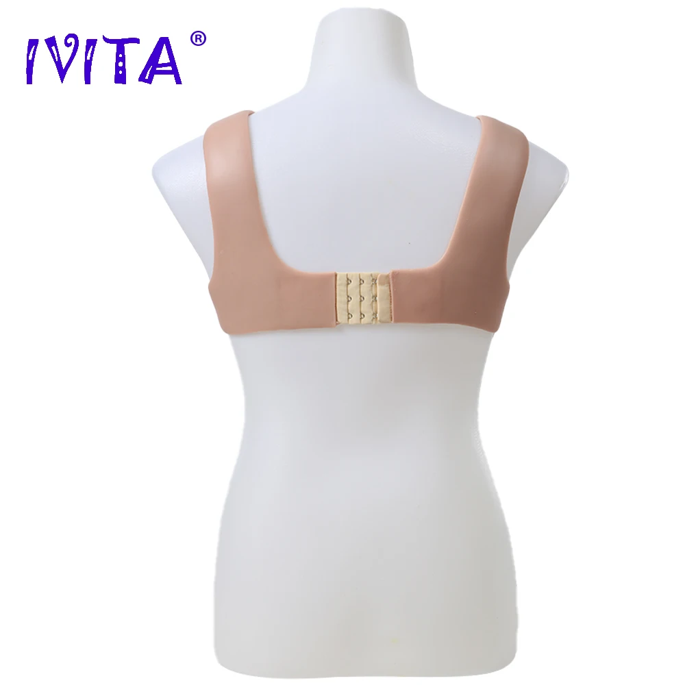 IVITA 100% Artificial Realistic Silicone Breasts Fake Boobs Crossdressing for Crossdresser Shemale Transgender Cosplay Costum