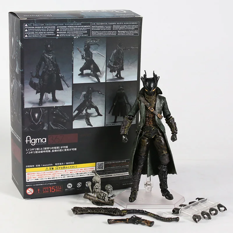 figma 367 Bloodborne Hunter Action Figure Toy