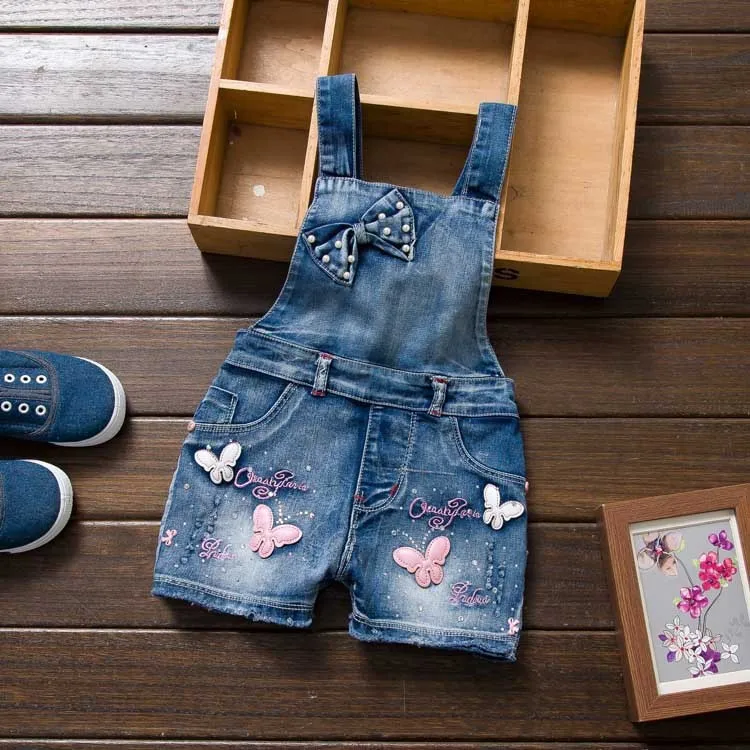 2023 year Spring Autu kids overall jeans clothes newborn baby denim overalls jumpsuits for toddler/infant girls bib pants