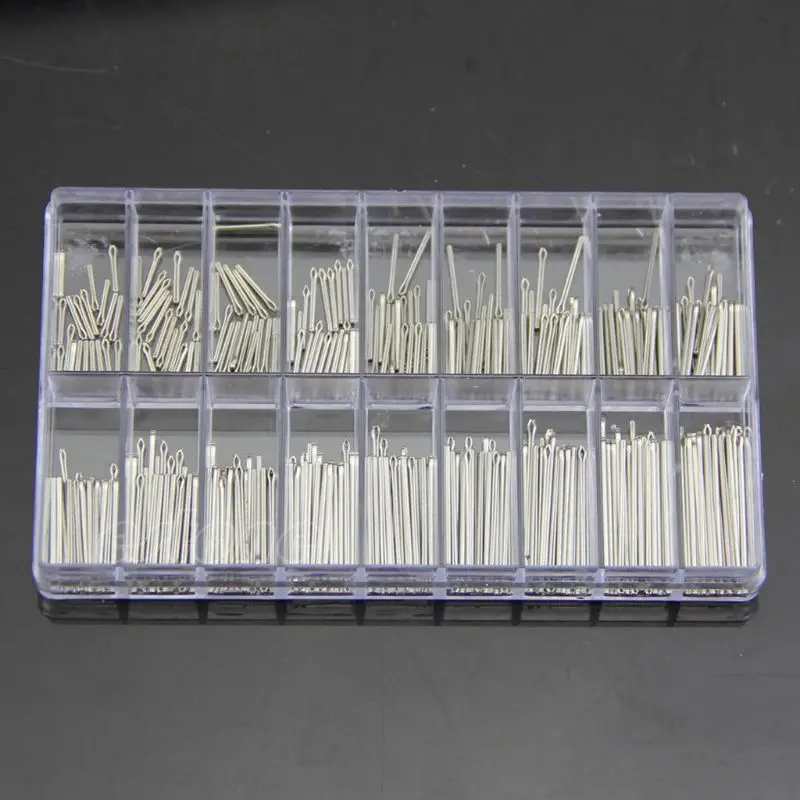 652F 8-25mm 360PCS Stainless Steel Watchmaker Watch Band Link Spring Bar Tool  Set