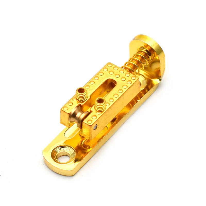 luxury Solo Single Guitar Roll Bridge w/ Wrench Screw for 3/4/5/6/7/8 String Guitar Cigar Box Banjo Parts