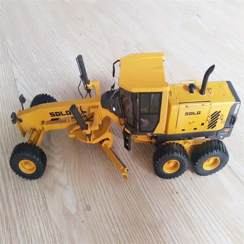 Collectible Legering Model Speelgoed Cadeau 1:35 Schaal SDLG G9190 Motor Grader Techniek Machines Voertuigen Gegoten Speelgoed Model Replica