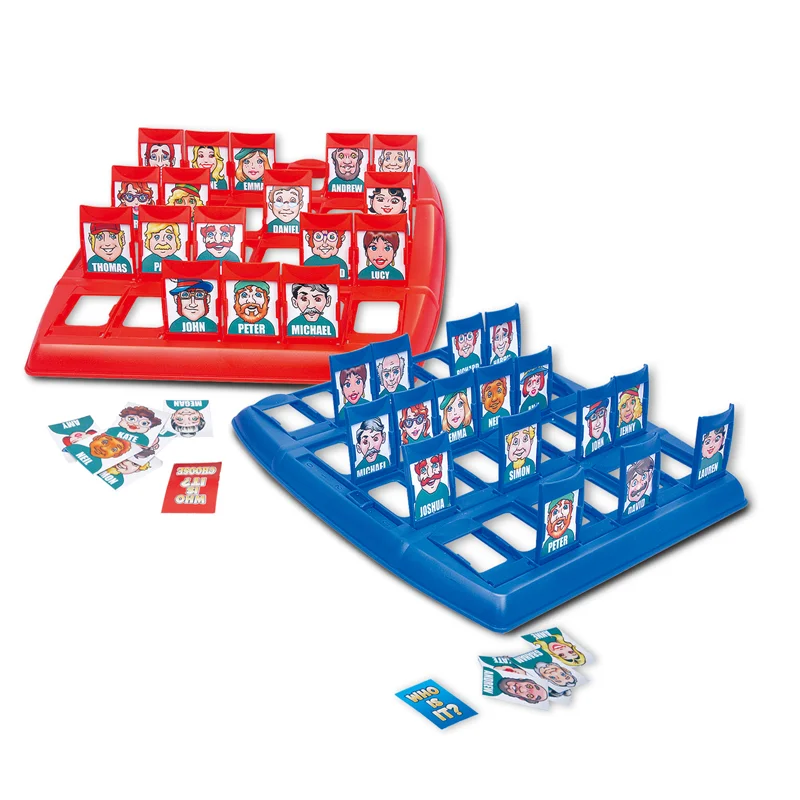 

Parent-child Interactive Guessing Names Learning English Board Game Guess Who For Casual Time