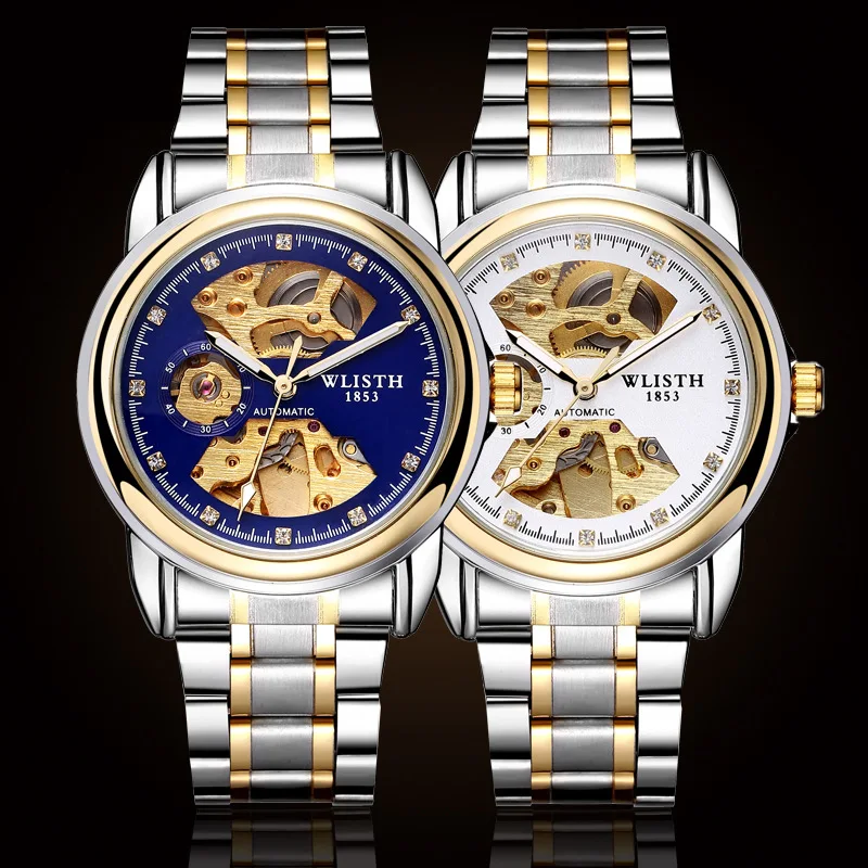 WLISTH TOP Brand Men's Watch Luxury Luminous Wristwatch Sport Mens Mechanical Watches Male Clock erkek saat relogio masculino image 2