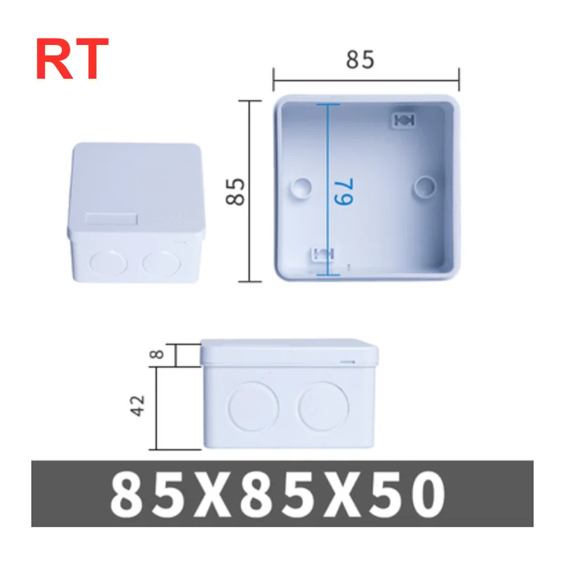 Variant: RT 85x85x50mm