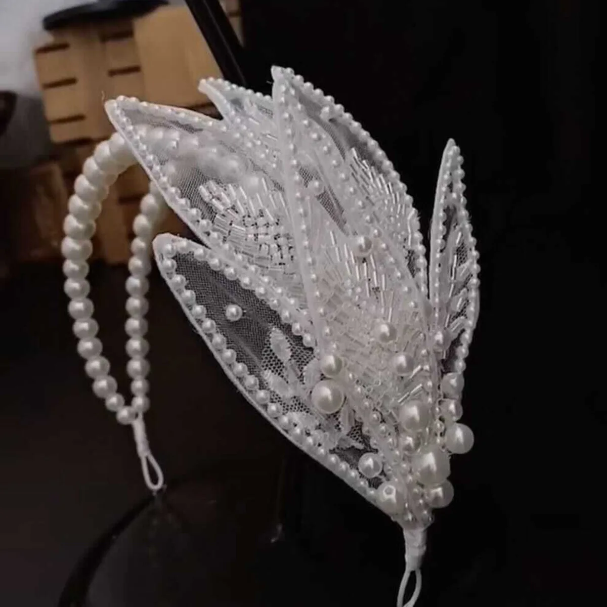 Original Crystal Leaf hairband women Headband Bridal tiara Sample Wedding hair Accessories