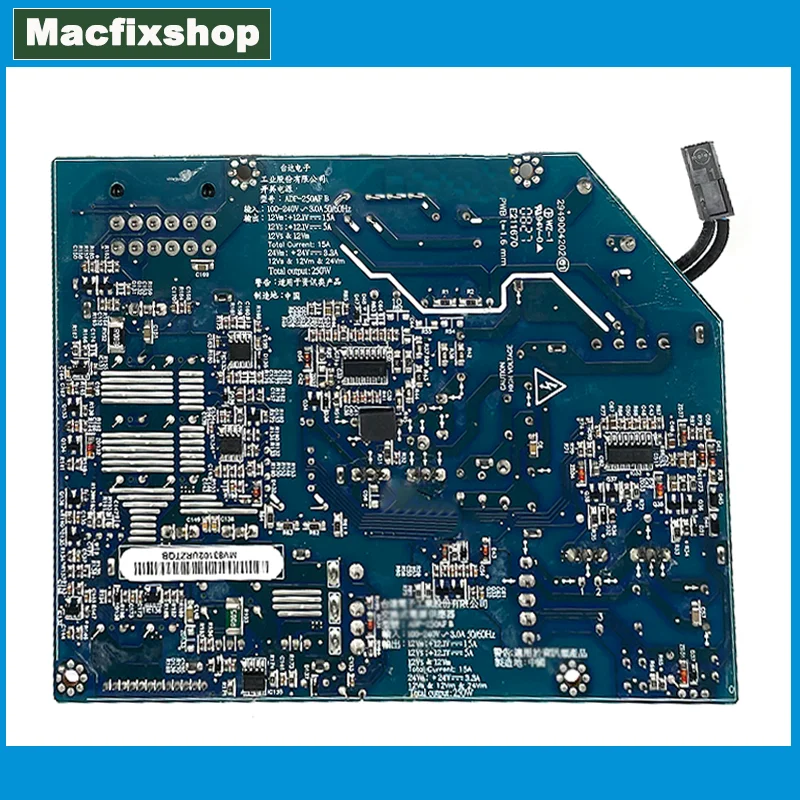 Original Tested 250W ADP-240AF ADF-250AF Power Board For iMac A1225 24" PA-3241-02A2 Power Supply 2008 2009 Year Replacement