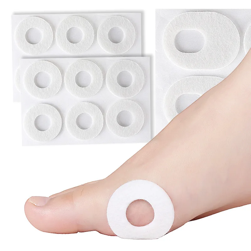 Foot Protectors Pads Corn Killer Calluses Plantar Warts Plaster Medical Sticker Toe Protector Foam Round Chicken Eye Patch