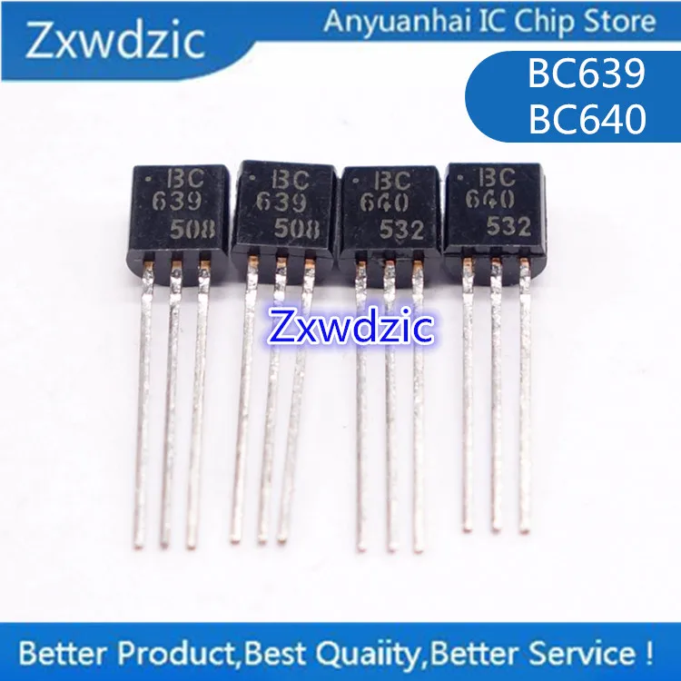 

20 Pcs = 10 Pair - 100 Pair 100% New Imported Original BC639 BC640 BC640-ECB BC639-ECB TO-92 Low Power Transistor