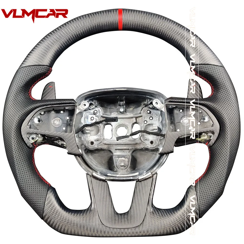 

Custom Modification Carbon Fiber Steering Wheel For Dodge Charger Challenger Durango