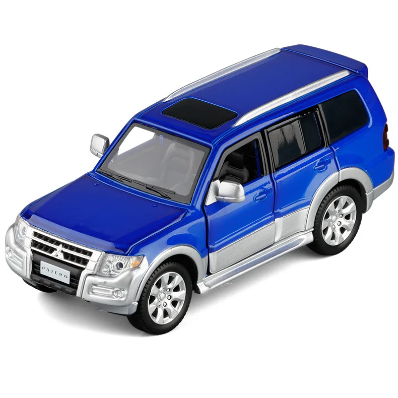 Hot 1:32 alloy pull back Pajero V97 car model,high simulation off-road vehicle toy,6-door design,free shipping