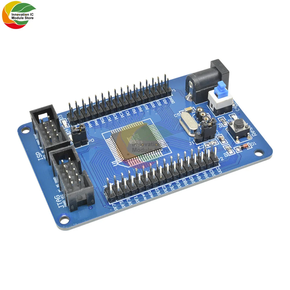 Ziqqucu ATmega 128 Development Board AVR Minimum Core System Development Board Module ATMega128 ISP for Arduino