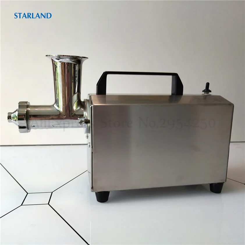 อัตโนมัติข้าวสาลีเครื่องคั้นน้ำผลไม้คั้นน้ำผลไม้ Extractor สแตนเลสสตีลผลไม้ Juicer น้ำผลไม้ Squeezer ทำความสะอาดง่าย