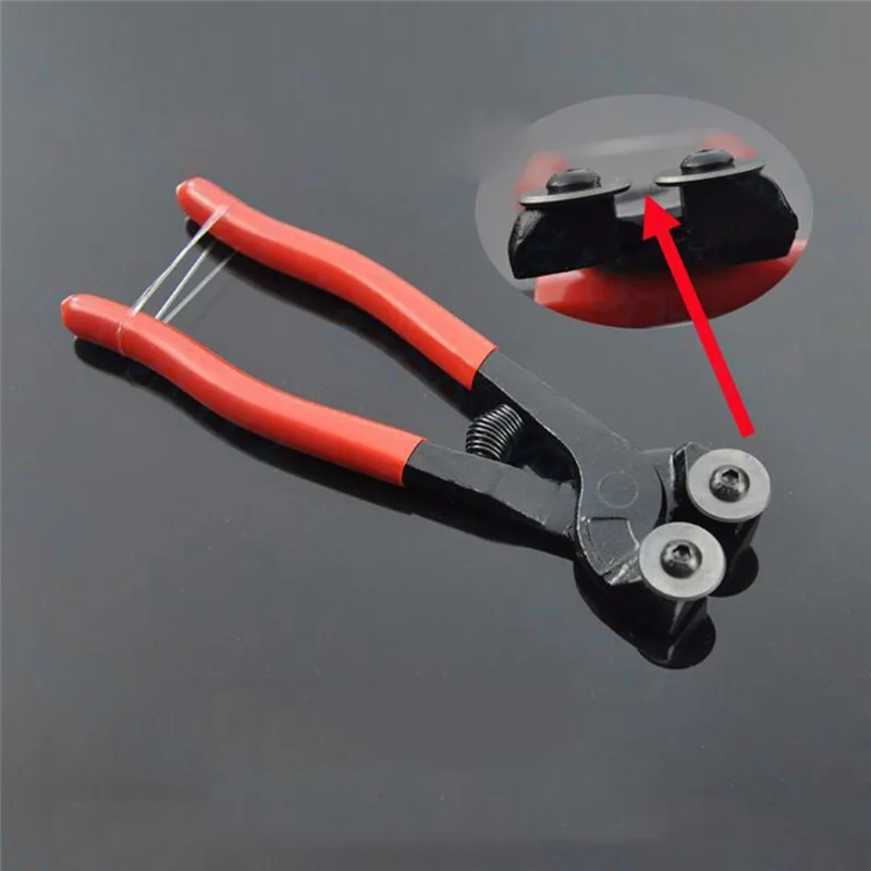 Glass Mosaic Tile Pliers DIY Manual Round Ceramic Pliers Cutter for Home DIY Decoration Mercantile Wheeled Nipper Hand Tools