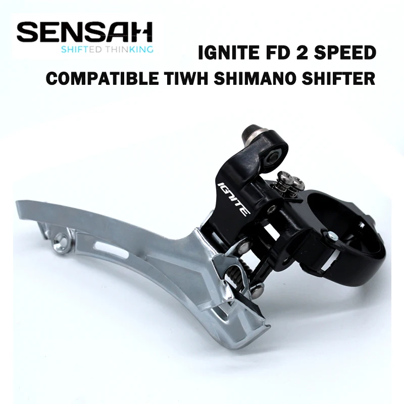 SENSAH road bike ignite 2X9 front derailleur 9s FD compatible with