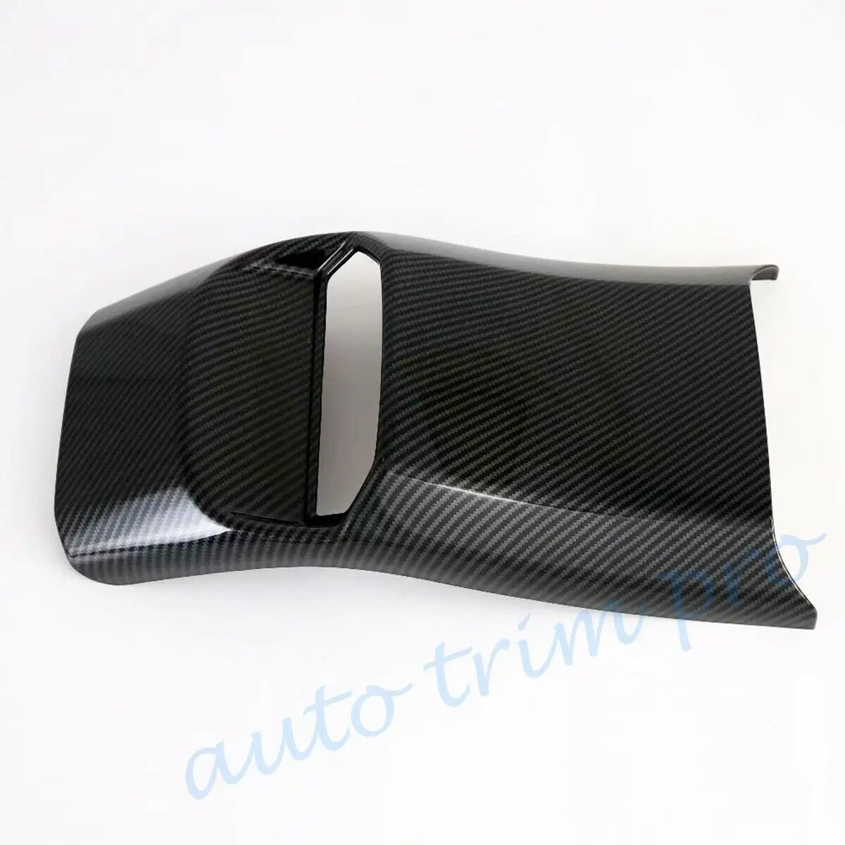 Car Rear Air Vent Outlet Frame Cover Accessories For Hyundai ix25 Creta 2020 2021 2022 Carbon Fiber Styling