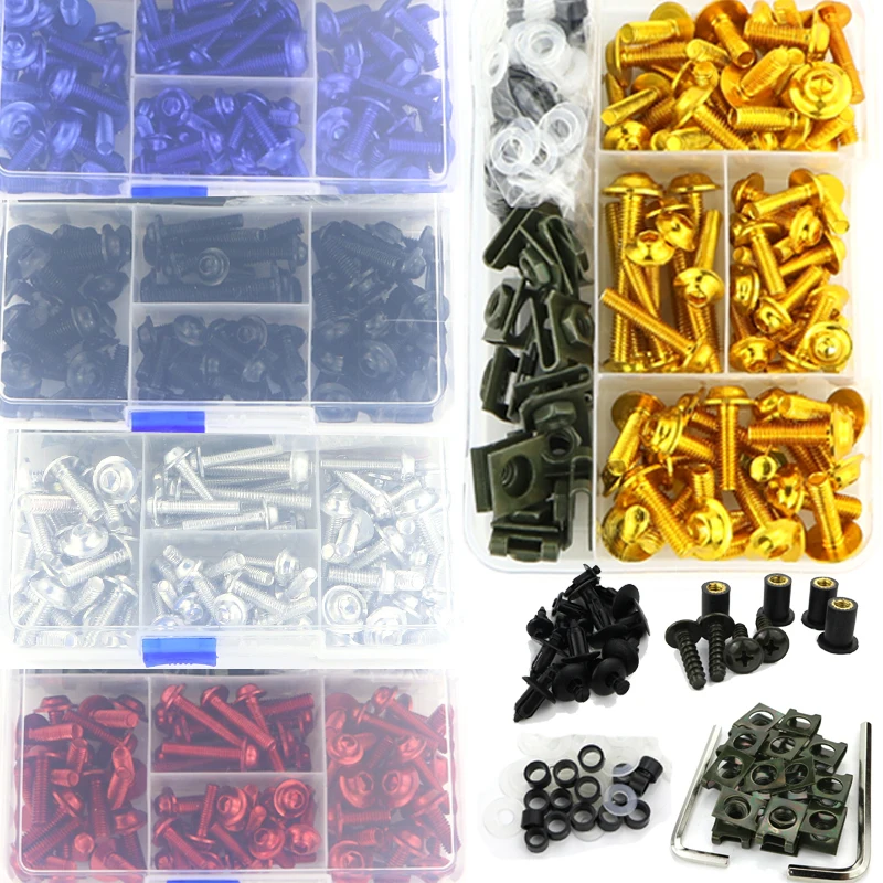 Complete Full Fairing Bolts Kit Screws Fit For Ducati Multistrada 950 1200 1200S 1200 Enduro Monster 695 696 796 797 821 1200