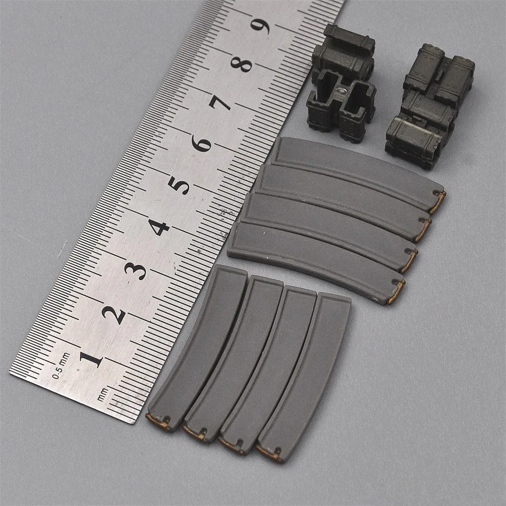 

Hot Sales 1/6th Modern MP5 Weapon Double Magazine Connector For Soldier Scene Component