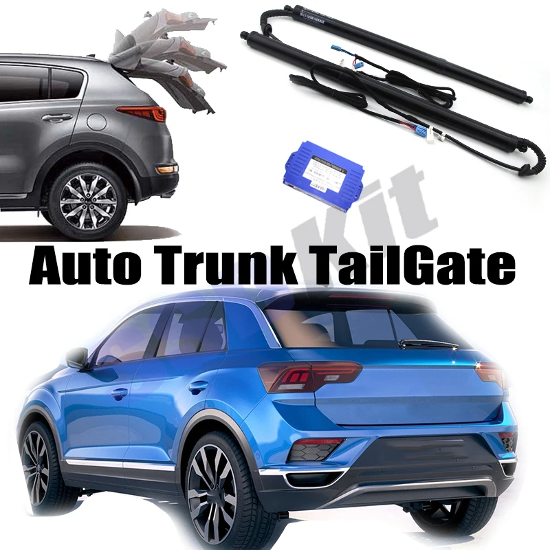 Car Power Trunk Lift Electric Hatch Tailgate Strut Auto Rear Door Actuator For Volkswagen VW T-ROC Tayron Taos Tharu 2017~2021