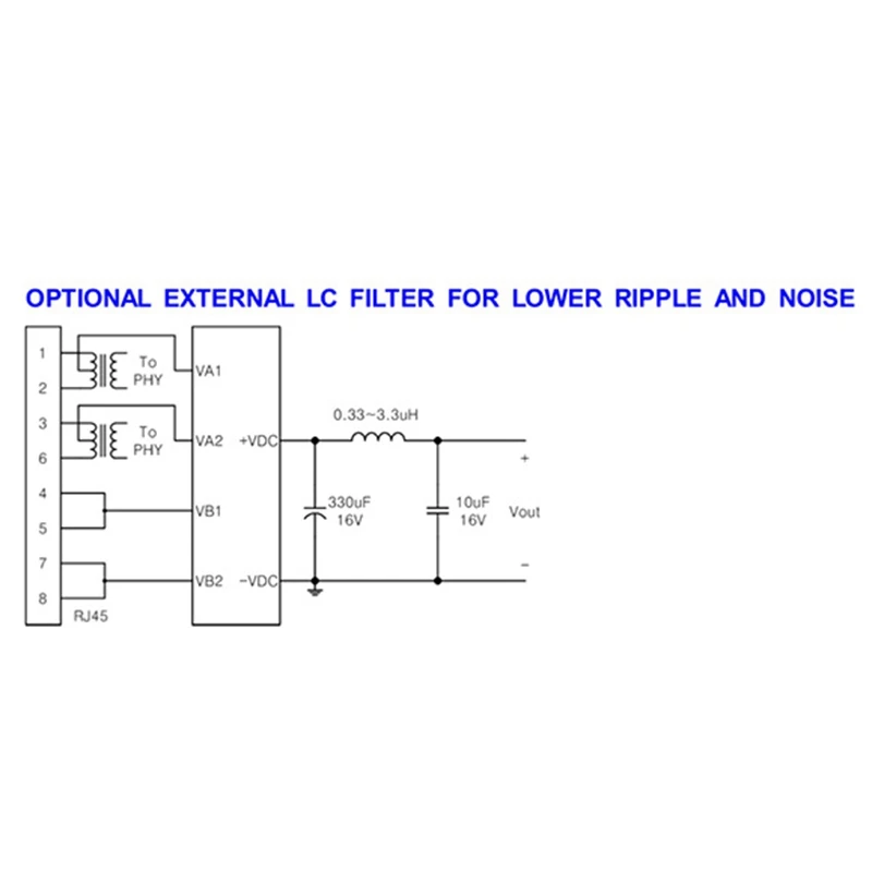 Top Deals SDAPO DP9700-12V PIN TO PIN Docking AG9700 POE Module Pin Embedded