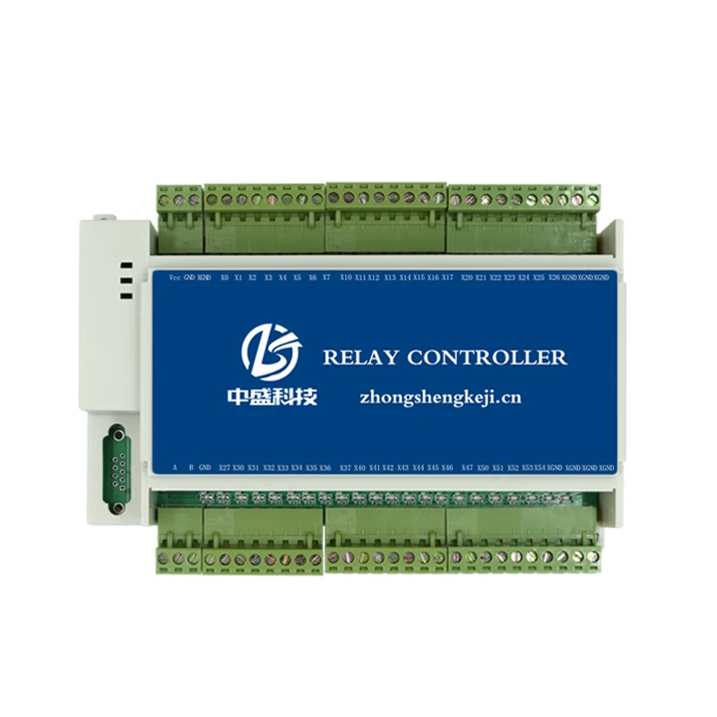 

32-way relay digital switch input detection 12V module control board serial port isolated RS485 communication