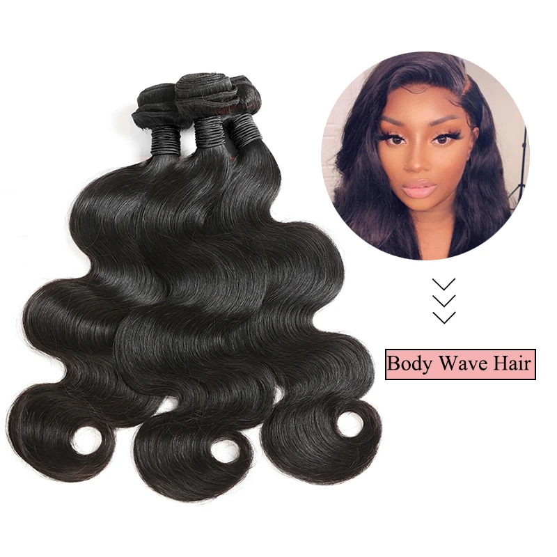 Body Wave wiązki ludzkich włosów dla czarnych kobiet Ali Queen dziewicze włosy splot 40 cali długie włosy promocja podwójnie rysowane naturalne