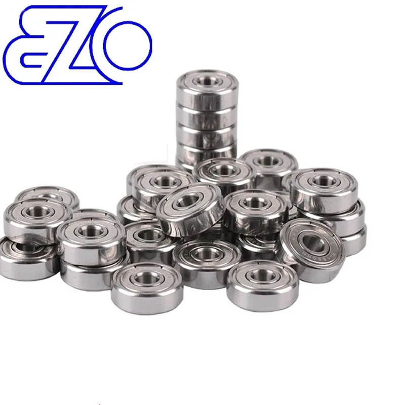20 Stück Original Japan EZO Hochgeschwindigkeitslager 604ZZ 605ZZ 606ZZ 607ZZ 608ZZ 609ZZ 4x12x4 5x14x5 6*17*6 7*19*6 8*22*7 9*24*7 mm – Detail 3
