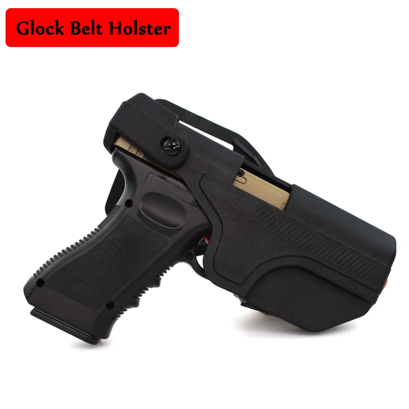 

Glock 17, 19, 22, 23, 31, 32 Pistols Hunting Shooting Leather Set Military Tactics Rapid Descent with Pistol Right Hand