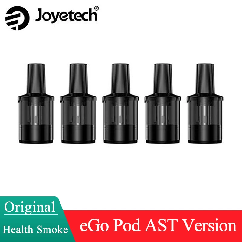 

5pcs Original Joyetech eGo Pod Cartridge AST Version 2ml with 1.0ohm coil Side filling tank for eGo Pod Kit Vape Update Version