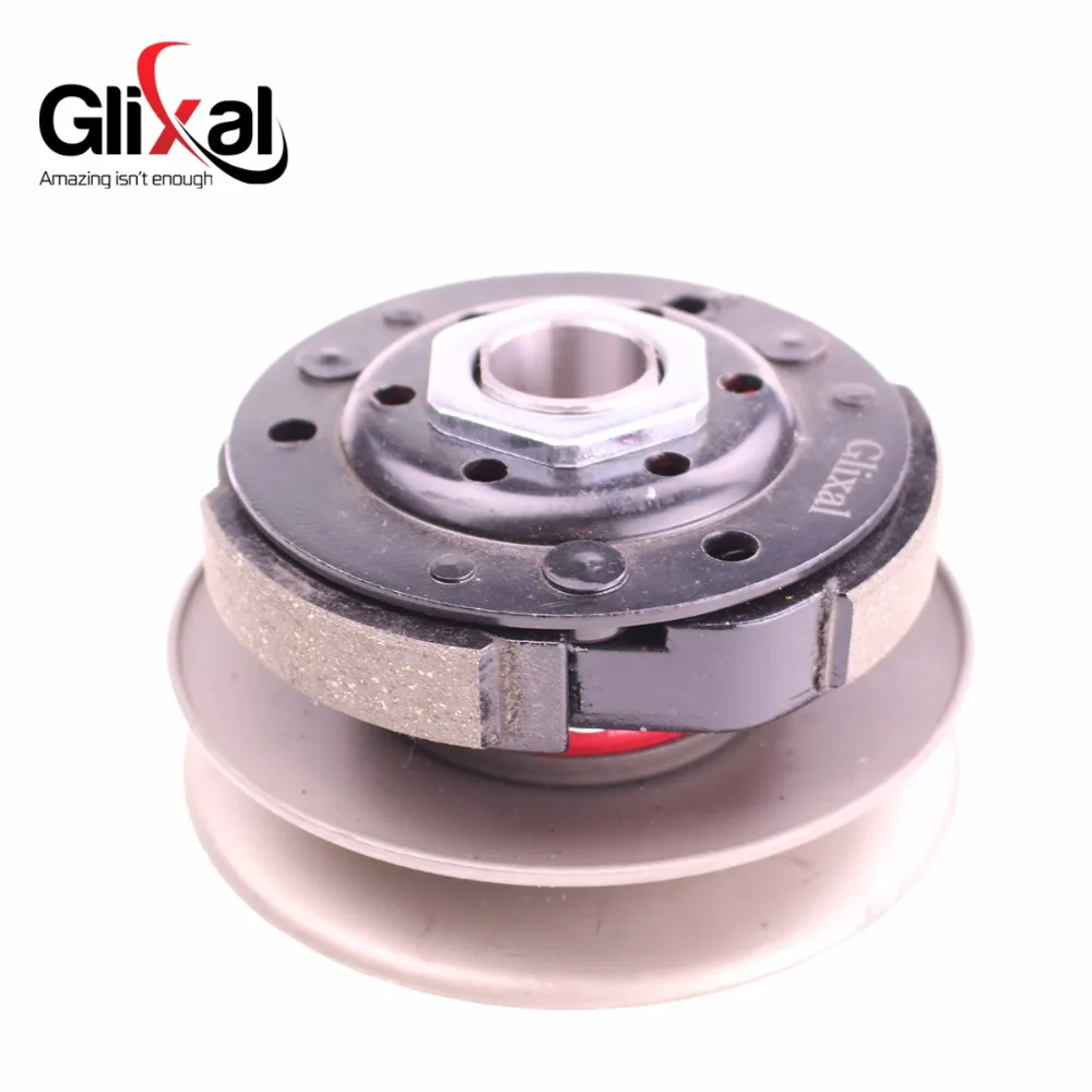 Glixal High Performance Racing Clutch Assy with Clutch Bell for GY6 49cc 50cc 139QMA 139QMB Engine Scooter Moped ATV Go-Kart