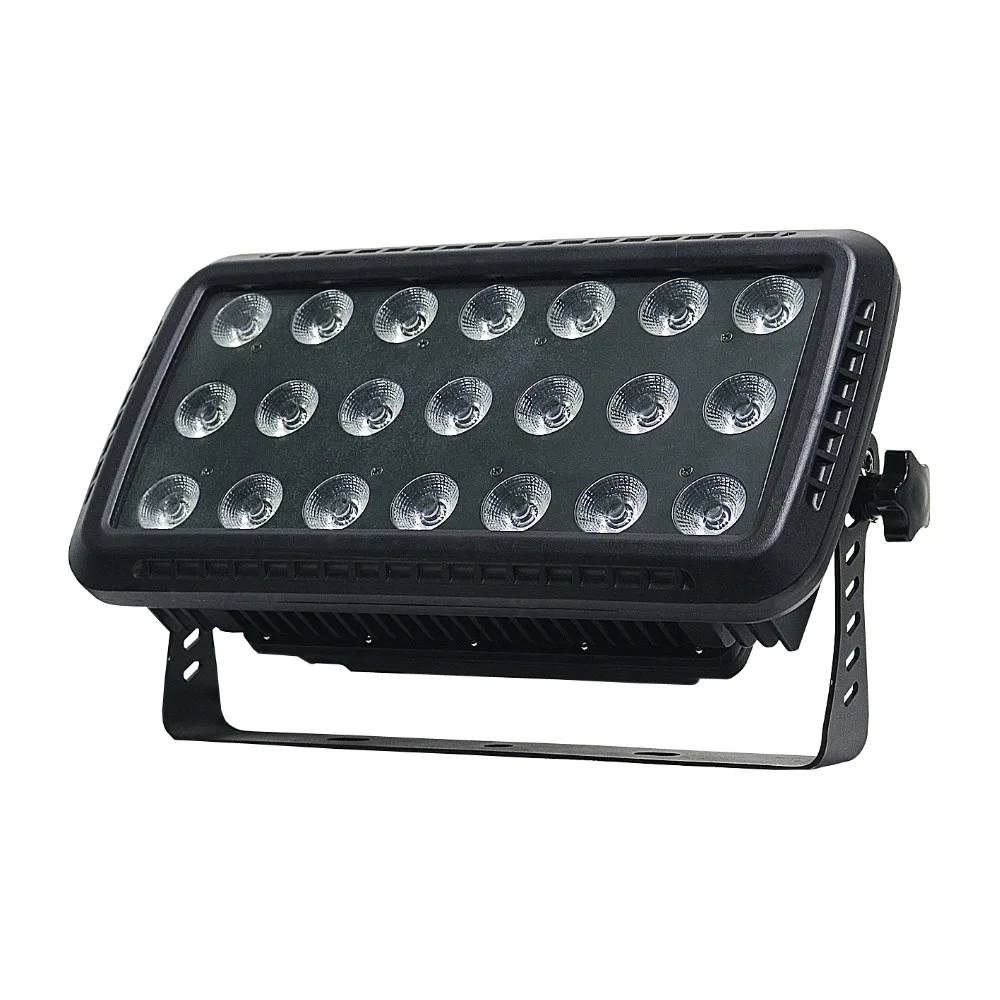 outdoor waterproof IP65 stage Park tree building square bridge light DMX512 21X10W RGBW 4in1 wall washer LED Wash Light