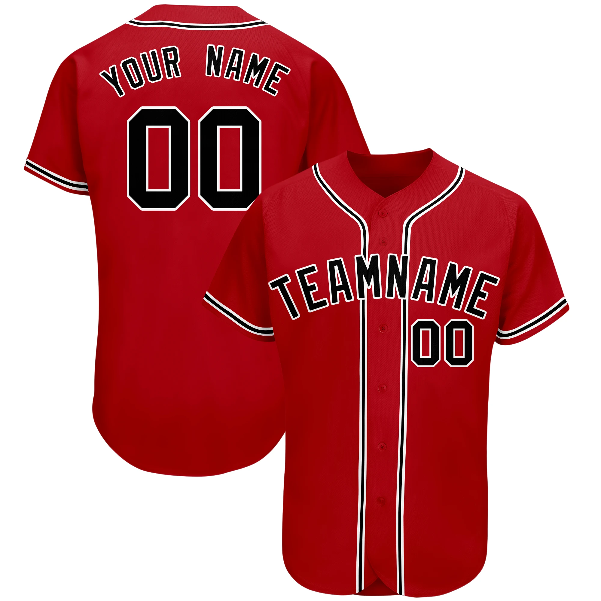 2020 Hot Custom Baseball Jersey Printed Team Name&Number Athletic Casual Sportswear Breathable Shirts for Men/Kids Big size