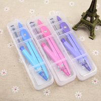 Simple metal compasses for students  With spare pencil lead Math geometry circle drawing tool