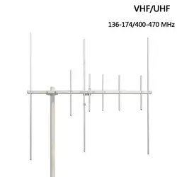 HYS Yagi Antenna Dual Band VHF/UHF 144/430Mhz 100W High Gain 9.5/11.5dBi Outdoor Antenna for Baofeng Yaesu Kenwood Transceiver