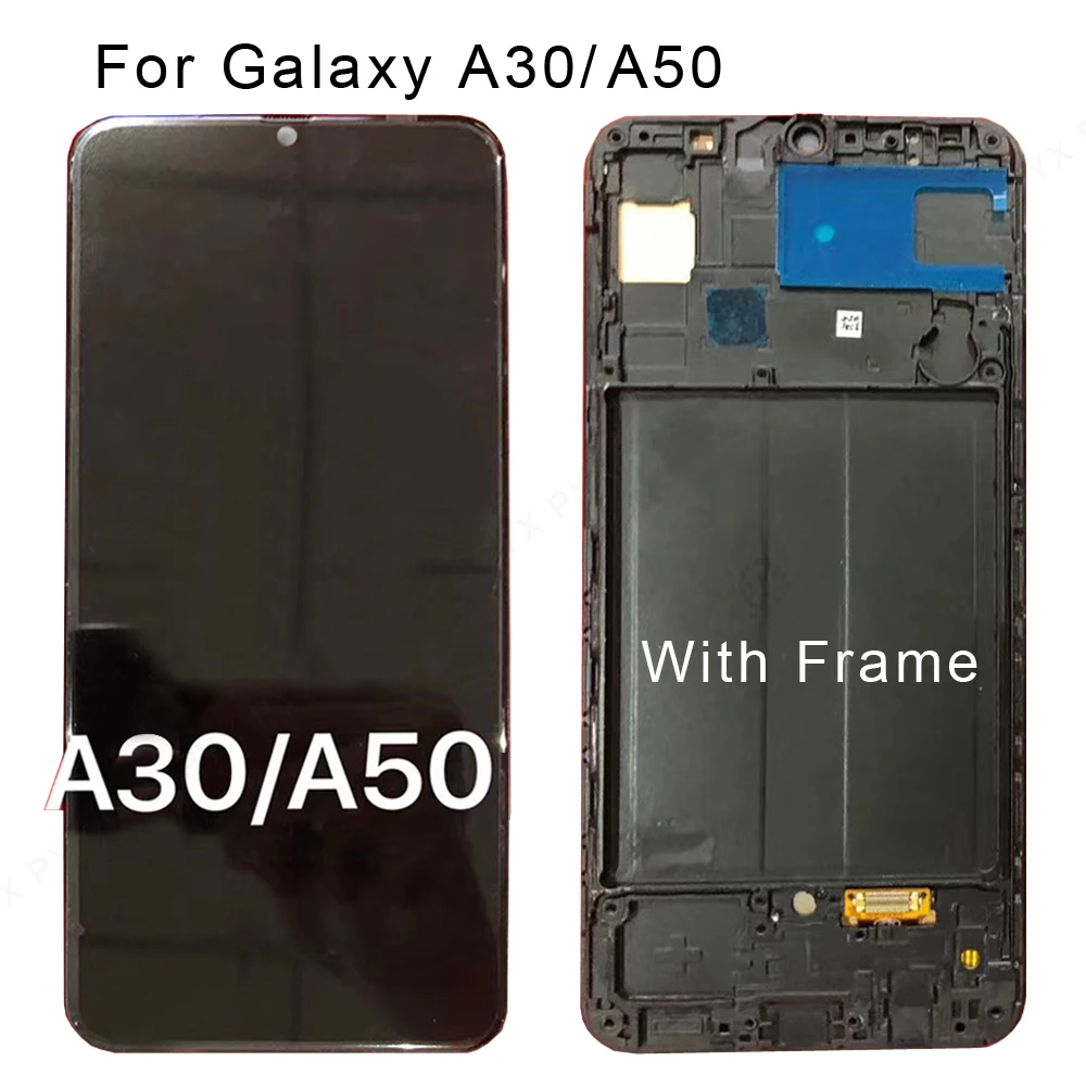 

ЖК-дисплей 6,4 дюйма для SAMSUNG GALAXY A30 A305DS A305FN A305G A305GN A305YN с сенсорным экраном дигитайзер в сборе рамка