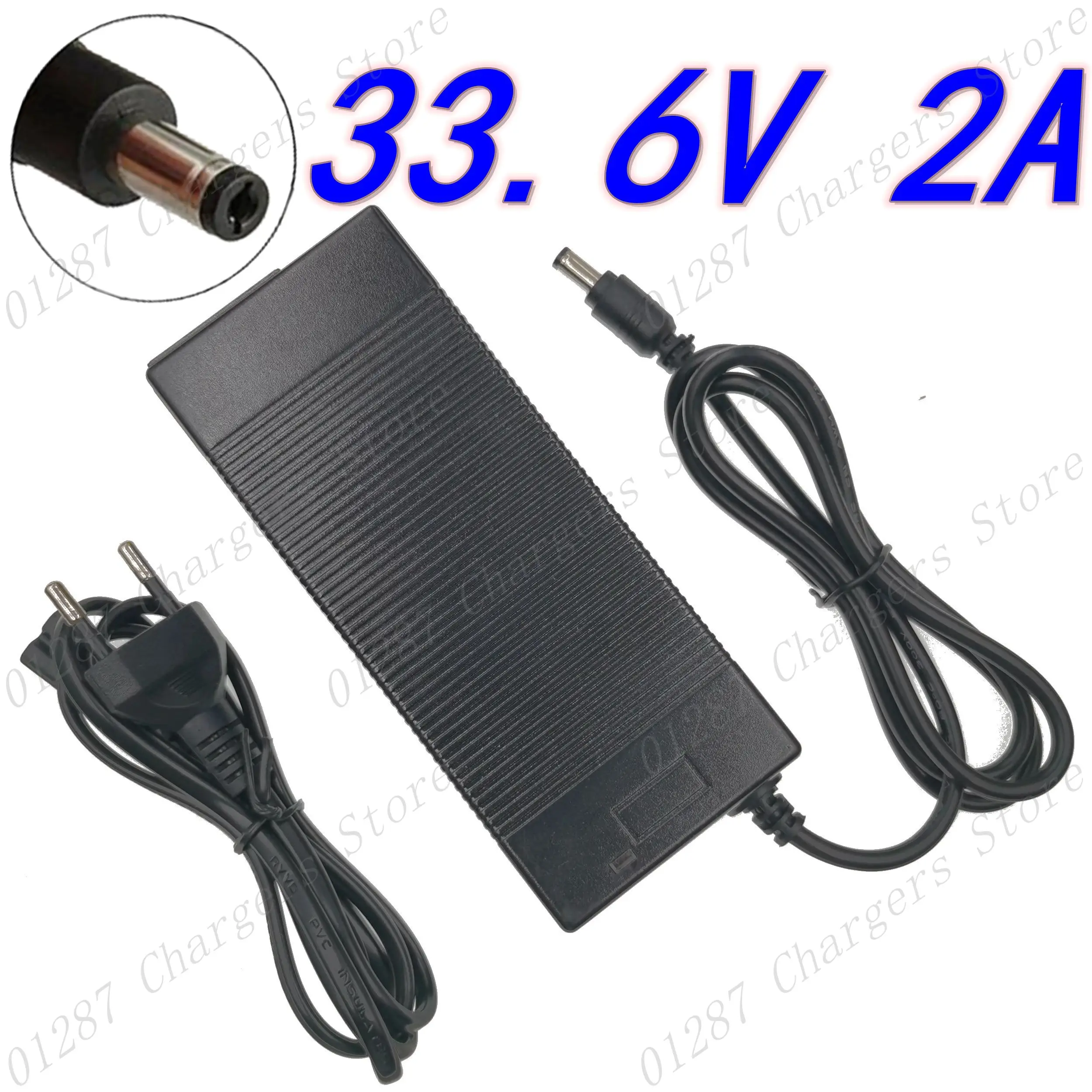 33.6V 2A INPUT100-240V OUT PUT DC: 33.6V 2A charger for 8series lithium li-ion battery good quality warranty